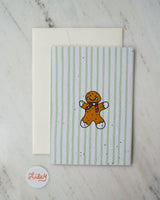 Christmas Gingerbread Stripe
