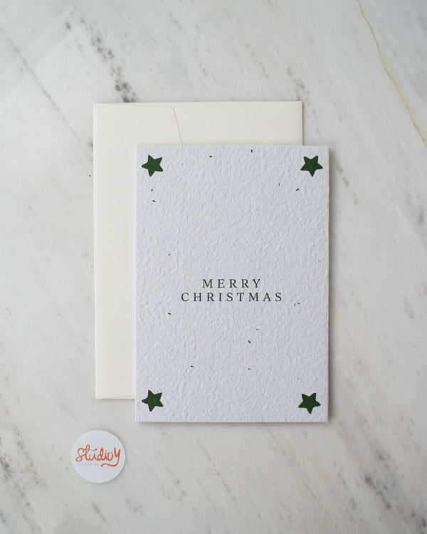Christmas Lucky Stars (Green)