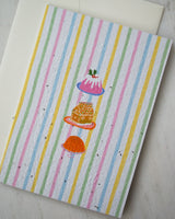 Christmas Pudding Stripe