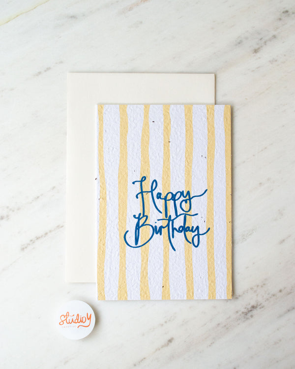 HAPPY BIRTHDAY (STRIPE)