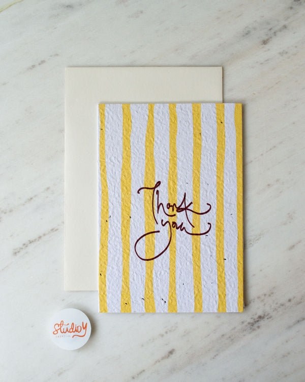 THANK YOU (STRIPES)