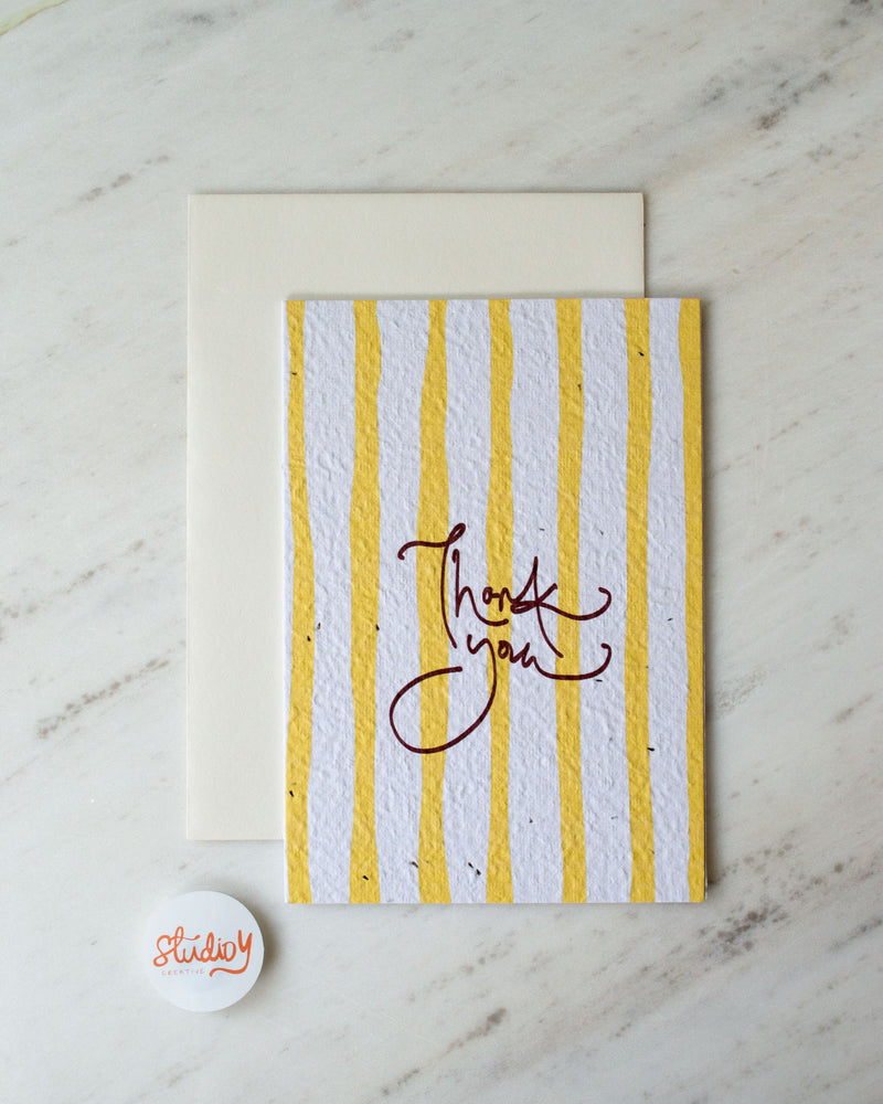THANK YOU (STRIPES)