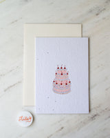 TIERED VINTAGE CAKE