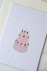 TIERED VINTAGE CAKE