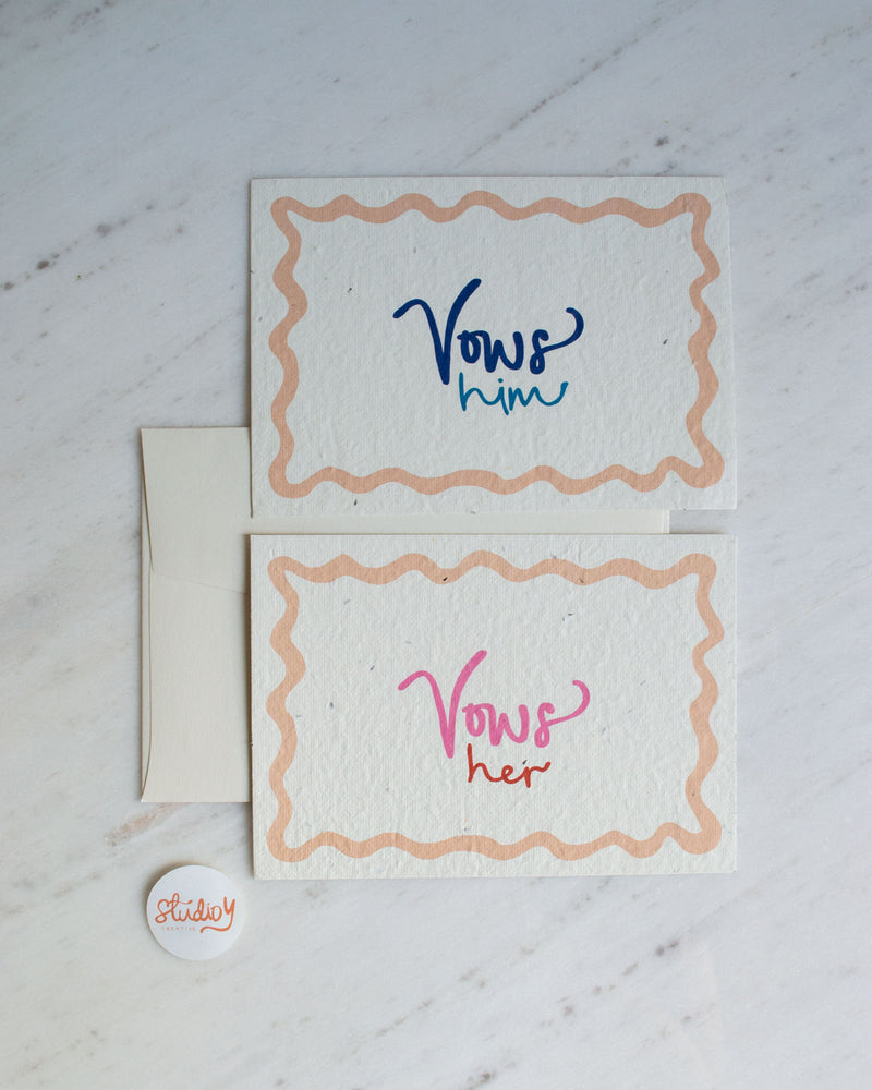 Vows (note card)